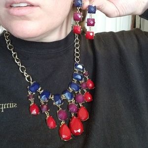 Necklace and earring set